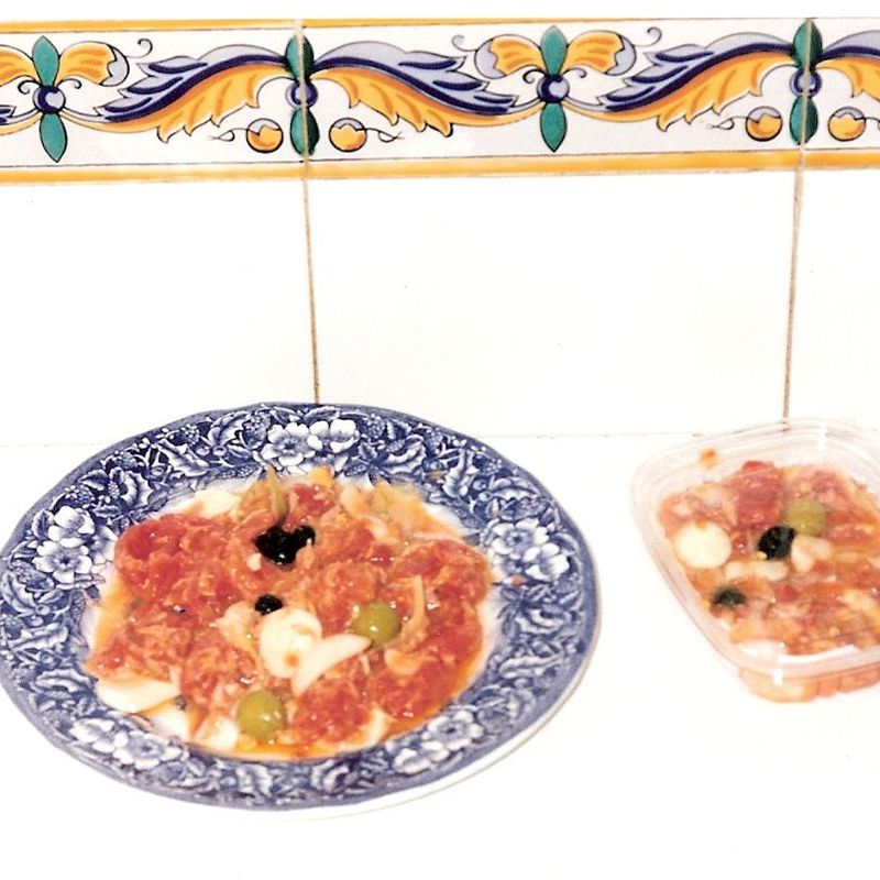 9- Ensalada Murciana(de tomate)| comidas para llevar Murcia| La Olla de Murcia