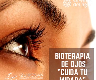 ¡¡NOVEDAD!! Bioterapia de OJOS "Cuida tu mirada"