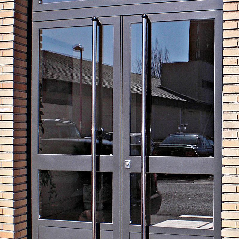 Puertas de acceso o entrada: Productos y servicios de Aluminios Tascón