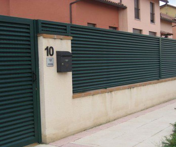 Vallas de cerramiento: Catálogo de C.L.M. Cerrajeros Segovia
