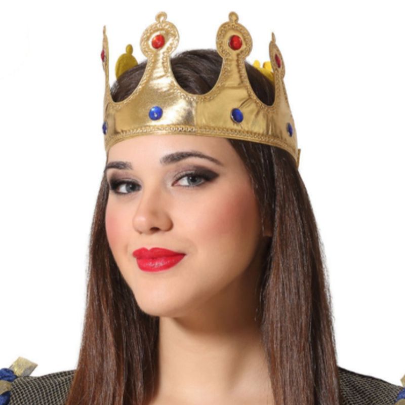 Corona oro tela