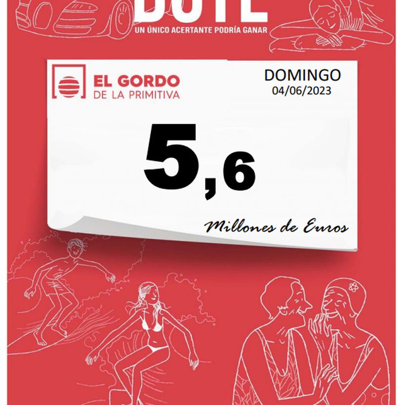 Sorteo Domingo 04/06/2023