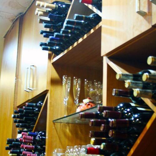Gran variedad de vinos 