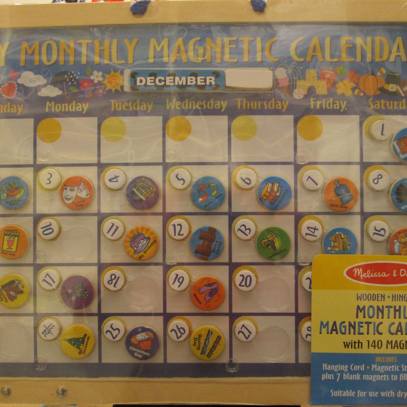 Calendario magnético