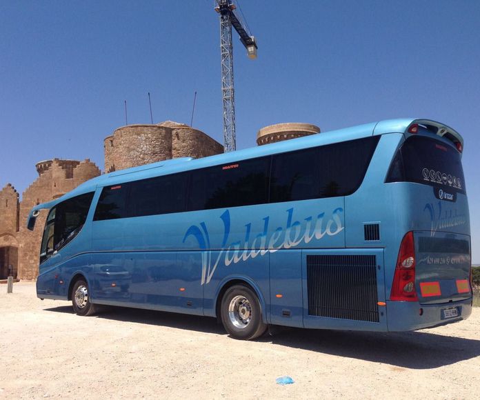Alquiler de autocares, minibuses y transporte : Servicios de Valdebus