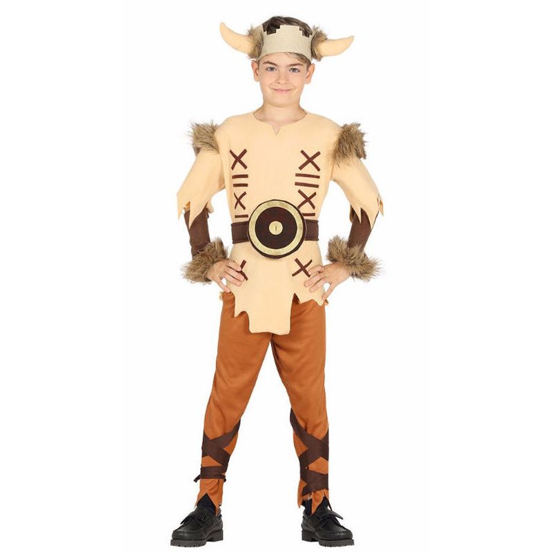 Disfraz vikingo niño