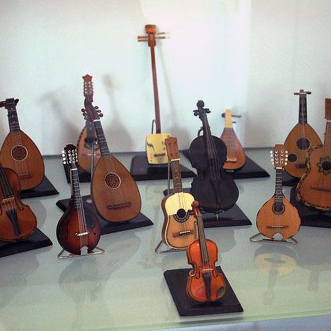 La madera en los instrumentos musicales