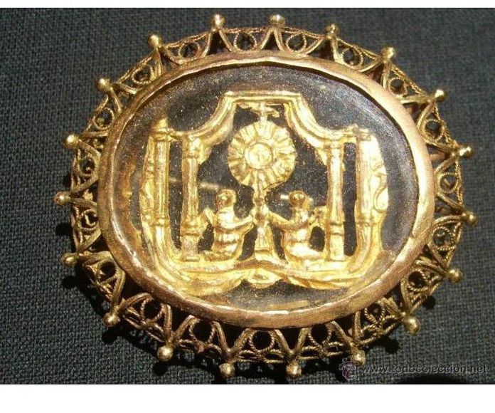Bajo de rosario en oro mallorquín. Principio de siglo XIX: Catálogo de Antiga Compra-Venta