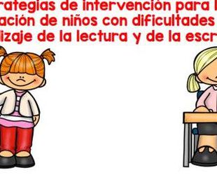 Las Dificultades Específicas del Aprendizaje (DEA)
