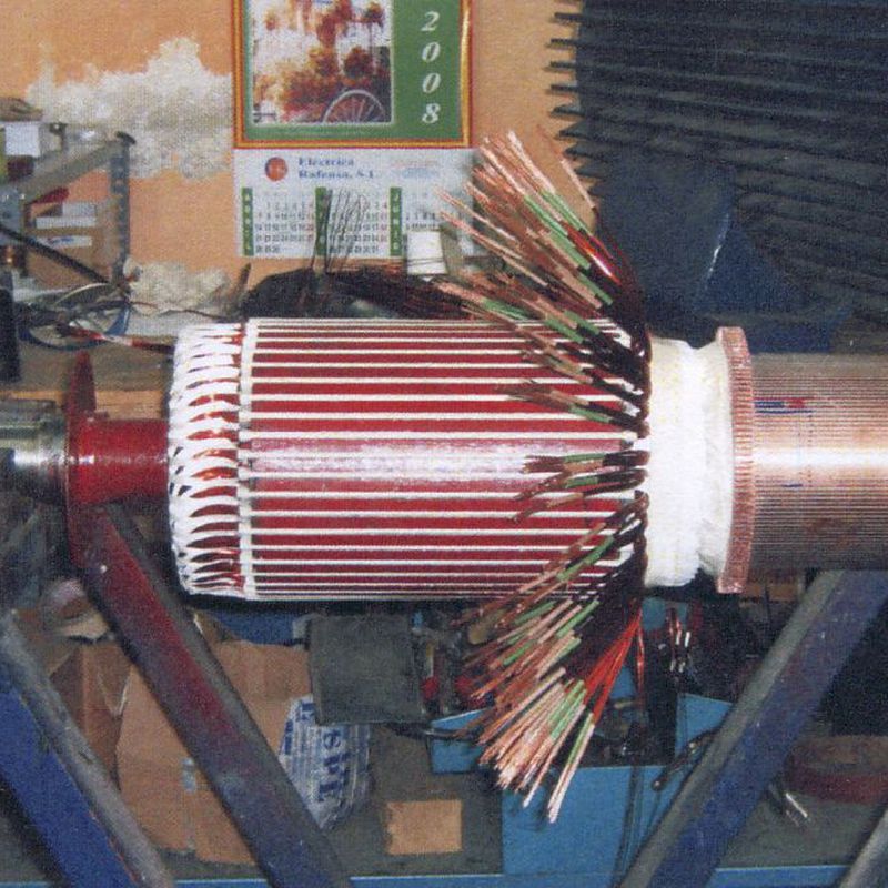 Bobinado de motores eléctricos: Catálogo de Eléctrica Rafensa, S.L.