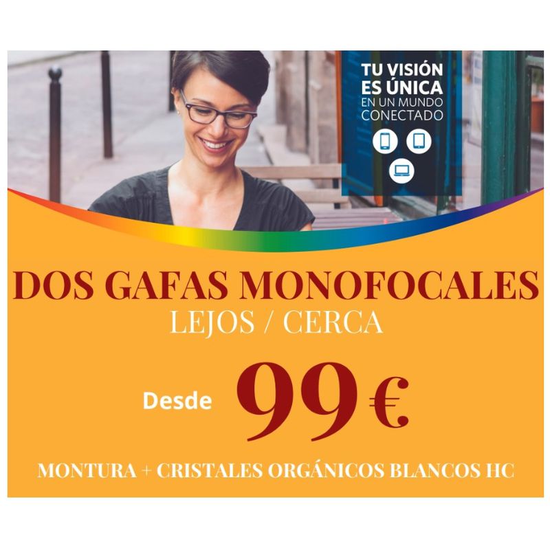 2 GAFAS MONOFOCALES: Óptica y audiología de ÓPTICA LA SERNA - CENTRO AUDITIVO