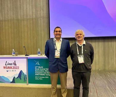 El Doctor Simón Martí ha realizado cuatro conferencias sobre reproducción en el 47 Congreso Mundial de la Wsava celebrado en Lima