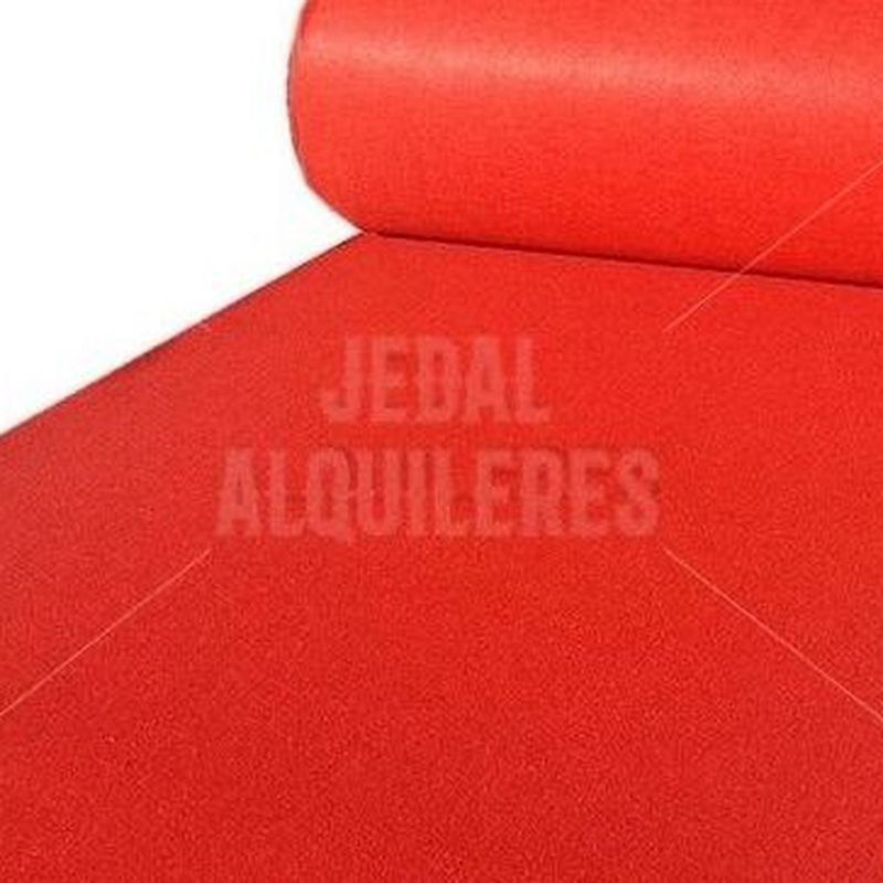 MOQUETA ROJA: Catálogo de Jedal Alquileres