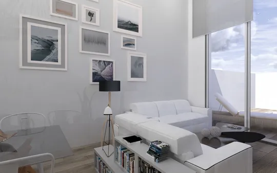 Proyecto de diseño de interiores para promoción en Orihuela Costa.