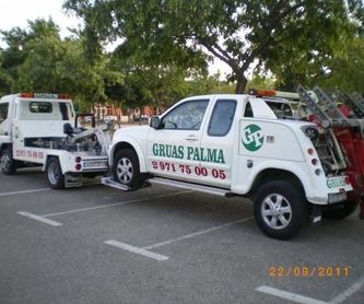Servicio de grua camiones ligeros: Servicios de Grúas Palma