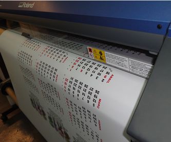 Impresión en gran formato sobre vinilos: Servicios y productos de Rovira Digital, S.L.