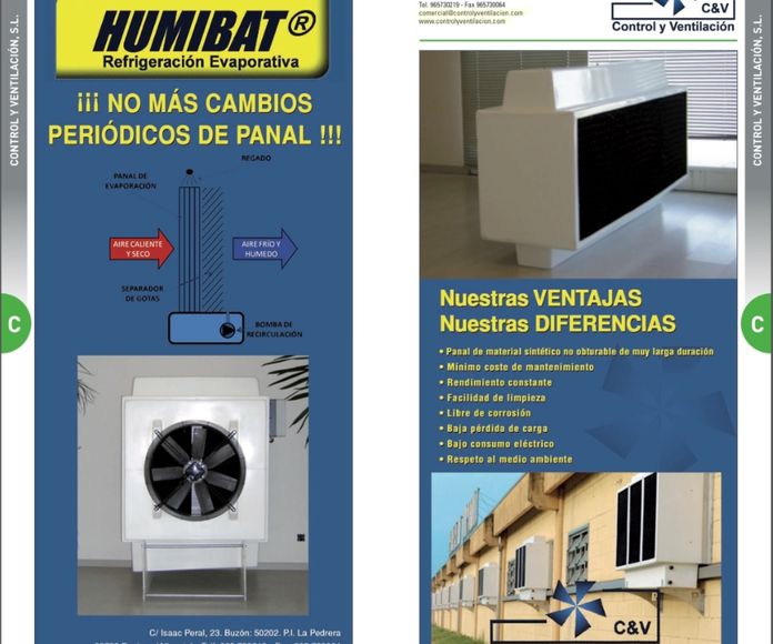 Catalogo HUMIBAT (Refrigeración Evaporativa)
