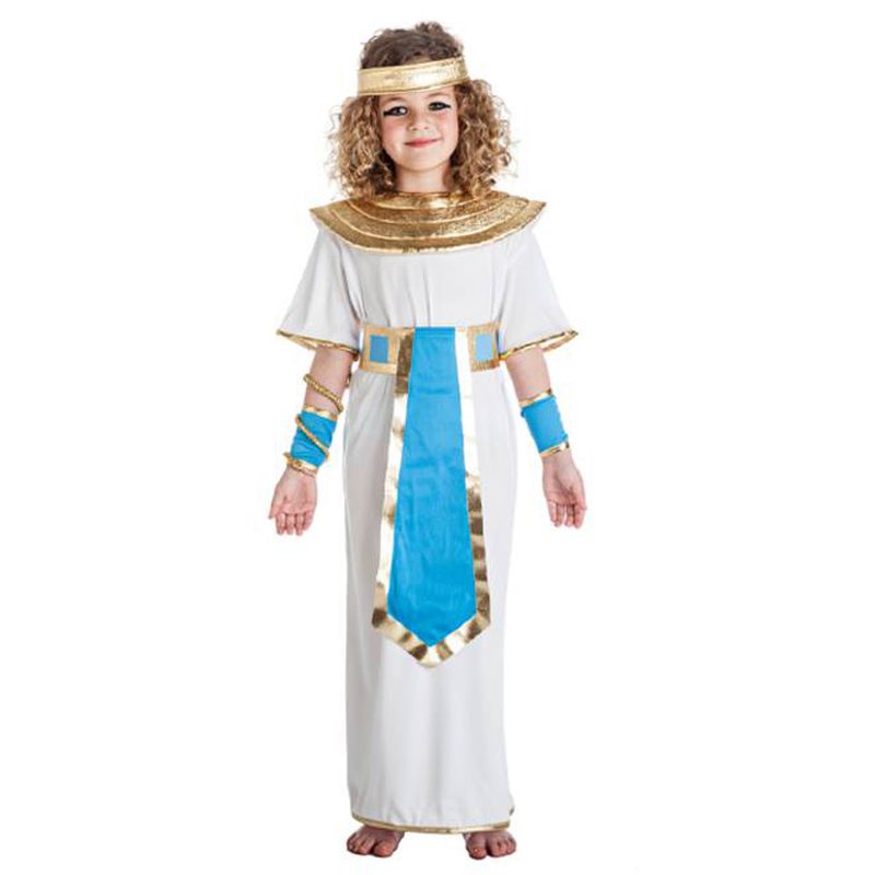 Disfraz egipcia azul infantil