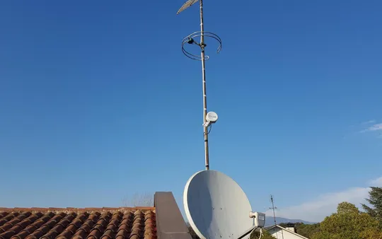Instalación de antenas paabólicas