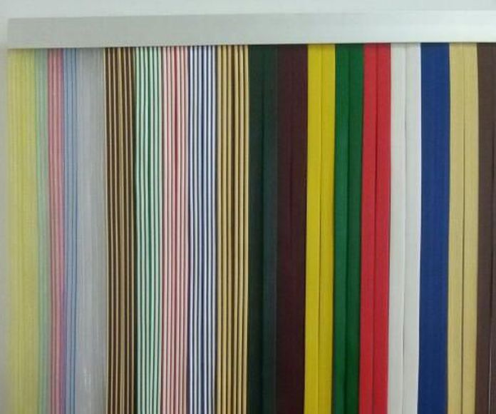 Cortina de cintas bicolor: Productos  de Persianas y Aluminios TERGON
