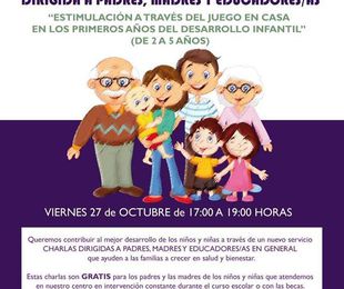 NUEVO SERVICIO: CHARLAS PARA PADRES, MADRES Y EDUCADORAS/ES