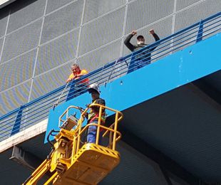 Obra en Centro Comercial Palacio de Hielo de Madrid