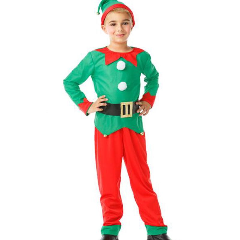 Disfraz elfo verde infantil