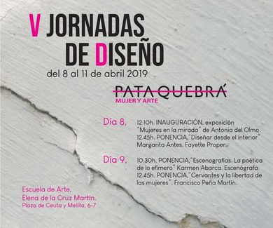 V JORNADAS ARTE Y DISEÑO "MUJER Y ARTE"