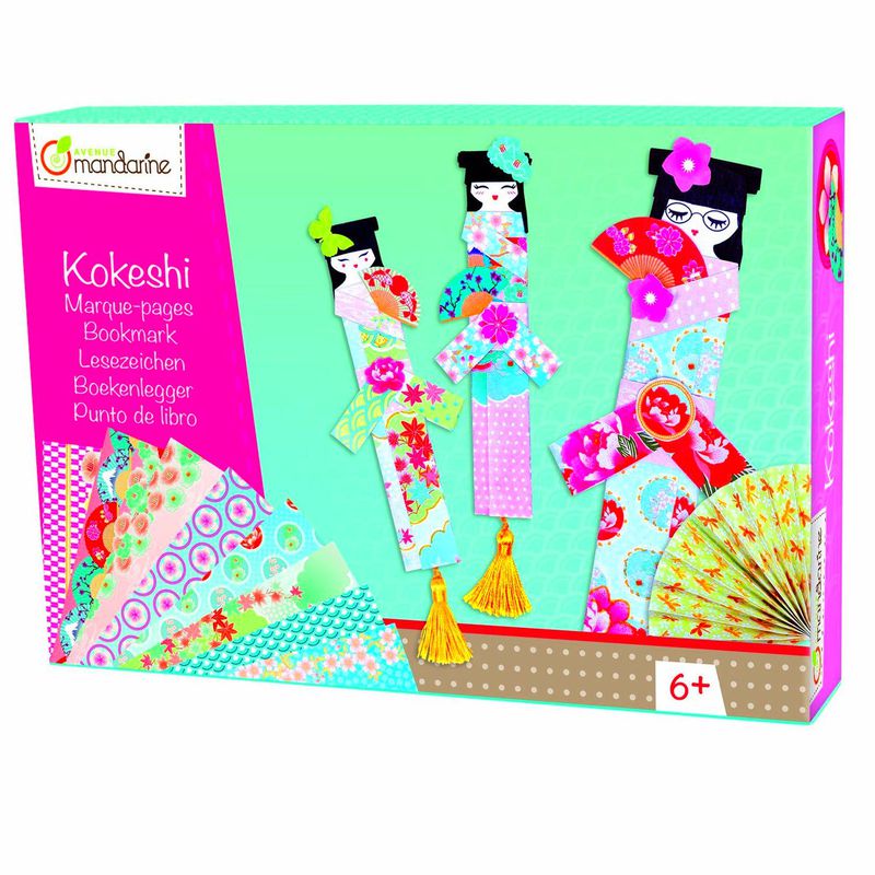 MARCA PÁGINAS KOKESHI . AVENUE MANDARIN