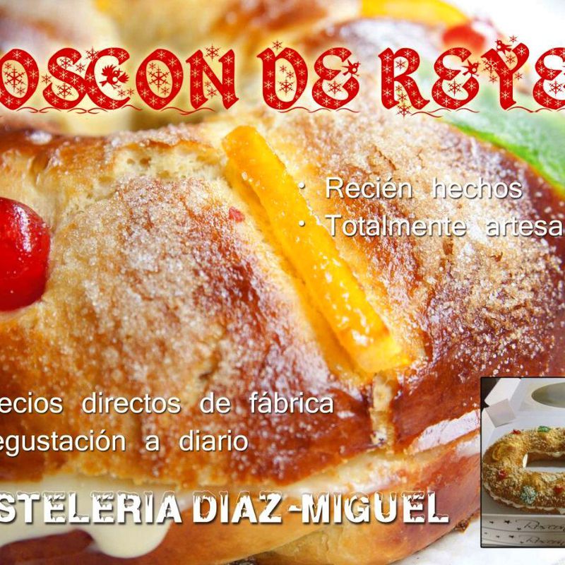 Roscones de Reyes: Productos de Pastelería Díaz - Miguel