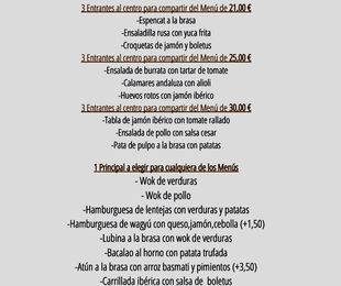 Menús