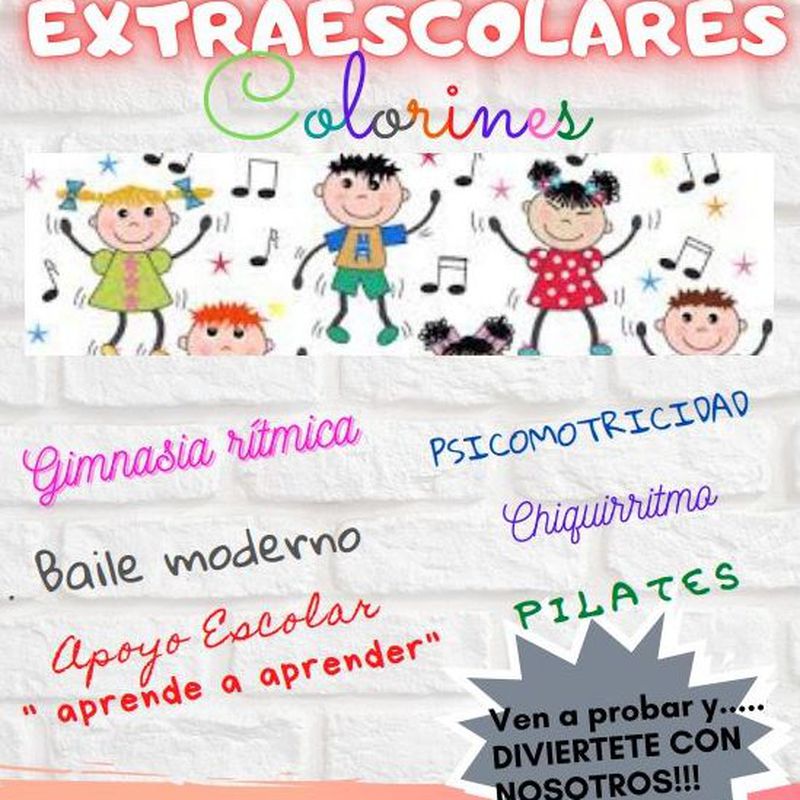 Actividades extraescolares: Servicios de Escuela Infantil Colorines