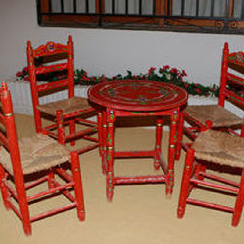 SILLA SEVILLANA ROJA: Catálogo de Jedal Alquileres