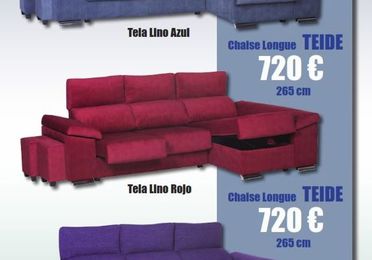 Promoción sofas