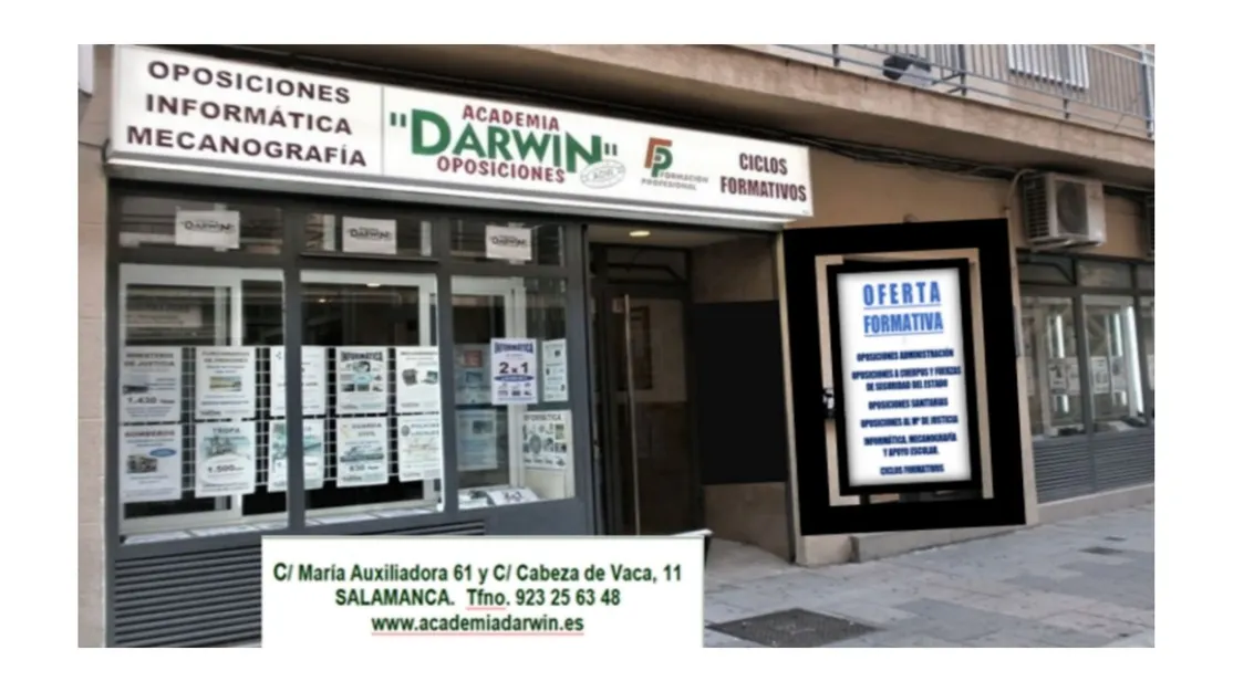 Academia Darwin para oposiciones en Salamanca