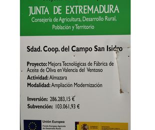 Proyecto coofinanciado por Junta de Extremadura