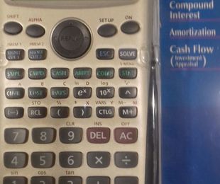 Oferta calculadora financiera Casio 44.90€