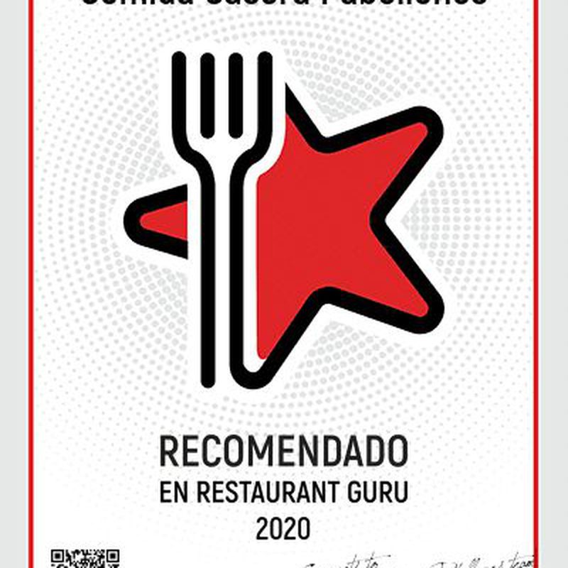 Recomendado por Restaurant Guru 2020: Comida casera para llevar de Comida Casera Pabellones