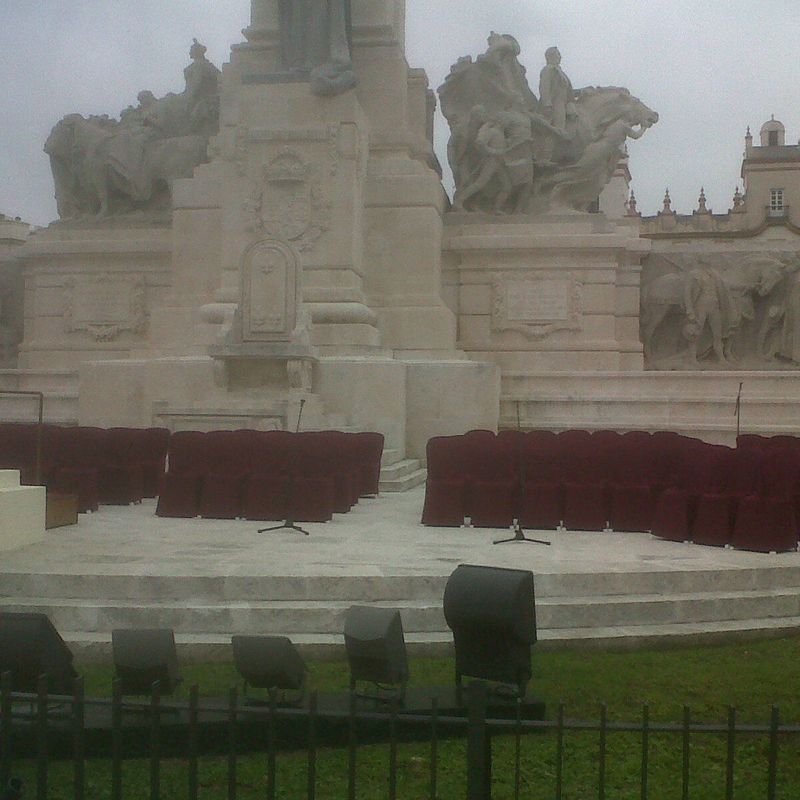 EVENTO CELEBRADO EN LA PLAZA ESPAÑA - CÁDIZ