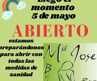  Martes 5 de Mayo, volveremos a poneros guapas