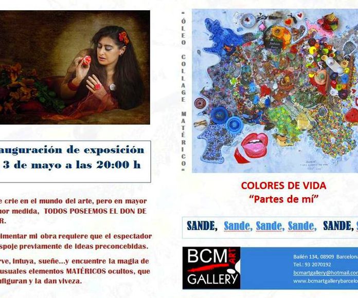 PARTES DE MI Exposición individual: Exposiciones y artistas de BCM Art Gallery