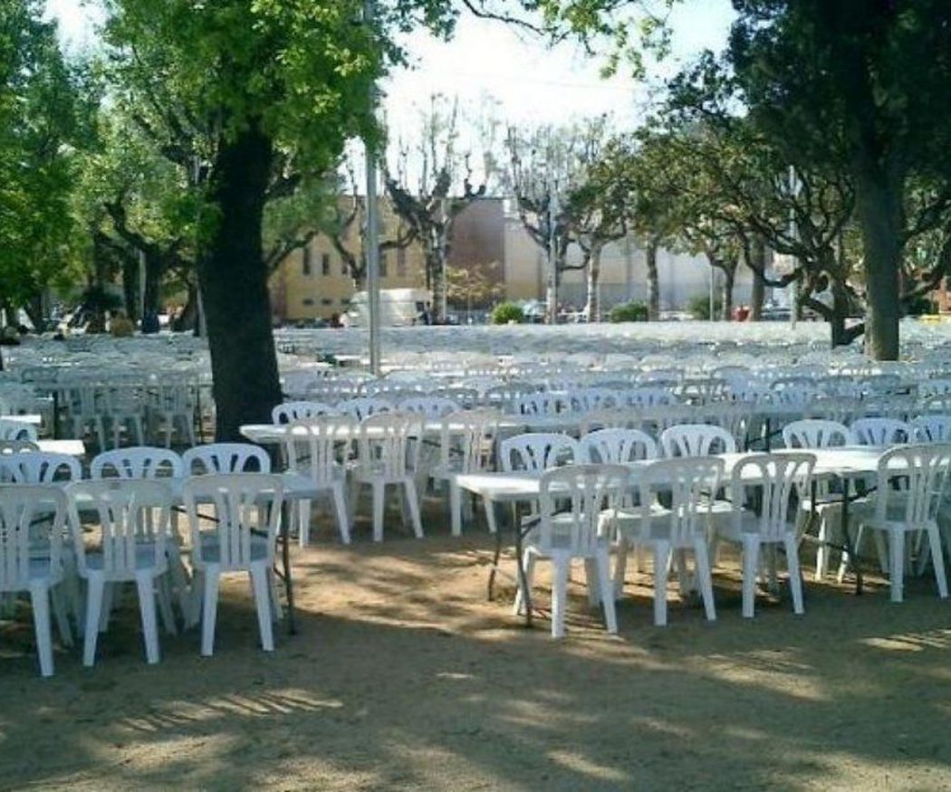 Sillas y mesas para el sector hostelero