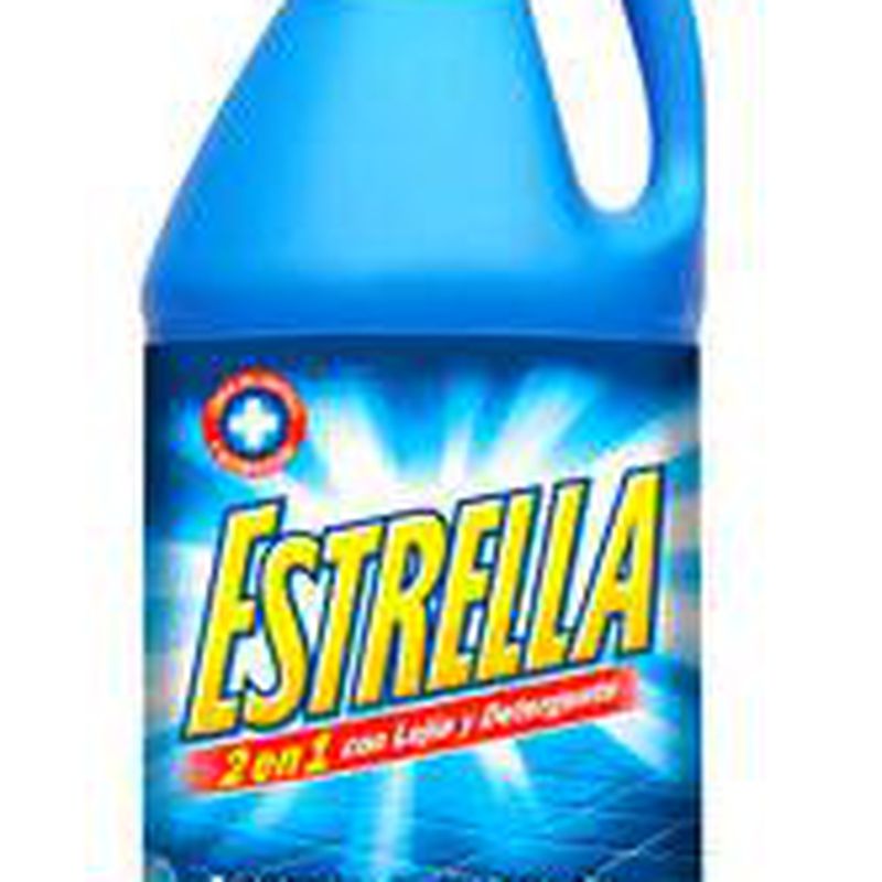 LEJÍA ESTRELLA CON DETERGENTE 3L.: SERVICIOS  Y PRODUCTOS de Neteges Louzado, S.L.