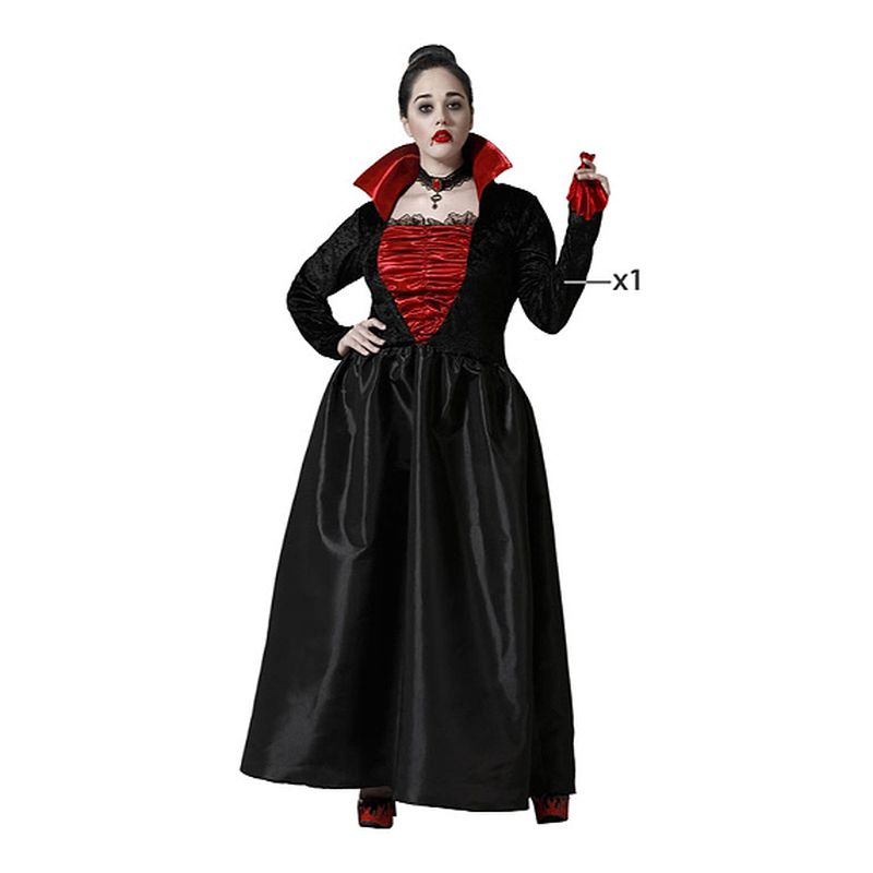 Disfraz vampiresa oscura mujer