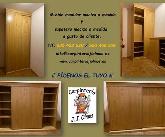 Muebles de interior: Servicios de Carpintería J. I. Olmos
