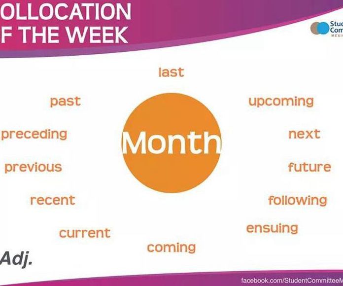  Collocation of the week:Month }}