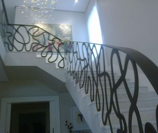 Escaleras de hierro 