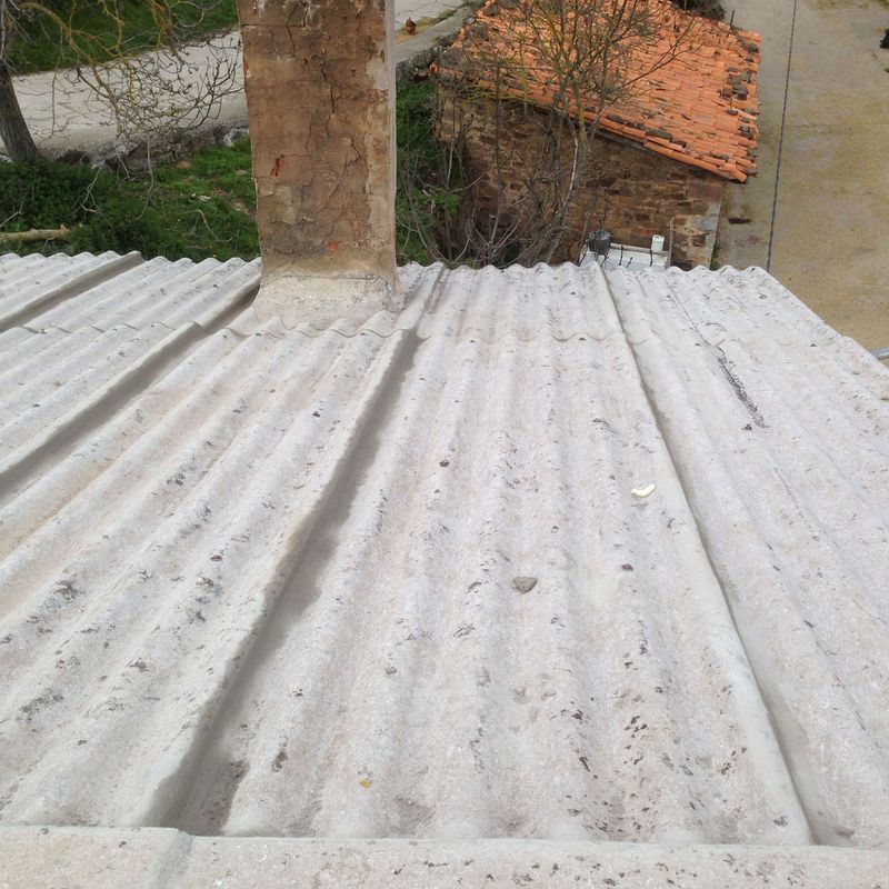 limpieza de tejados de uralita Santander-Torrelavega