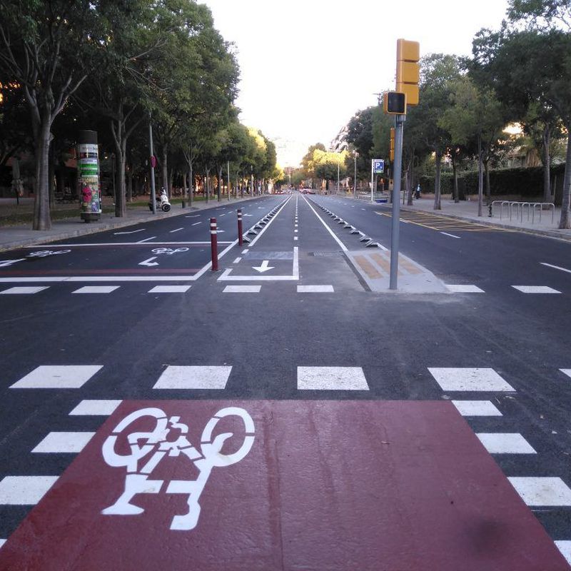 Proyecto constructivo lote 2 carriles bici en Barcelona: Trabajos de MasterPlan