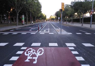 Proyecto constructivo lote 2 carriles bici en Barcelona
